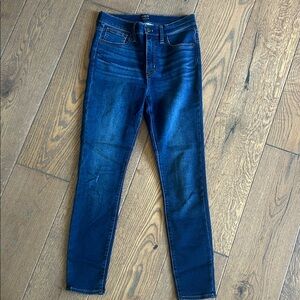 J. Crew Dark Blue HighRise Skinny Jeans